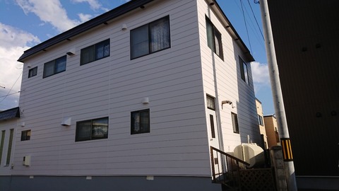 1　北海道　苫小牧　外壁　屋根　塗装　塗り替え　リフォーム