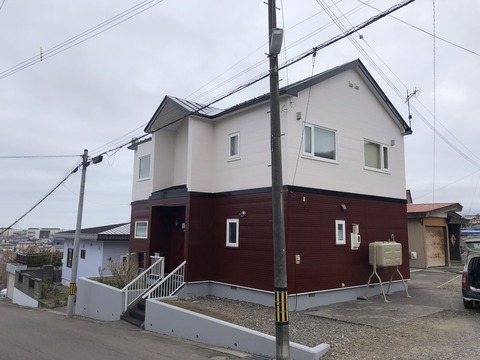 12　北海道　苫小牧市　外壁　屋根　塗装　塗り替え　リフォーム