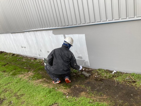 6 北海道塗装業者　苫小牧市外壁屋根塗装業者　コーキング交換　雨漏り　苫小牧おすすめ塗装店　苫小牧ペンキ屋さん　工場塗装