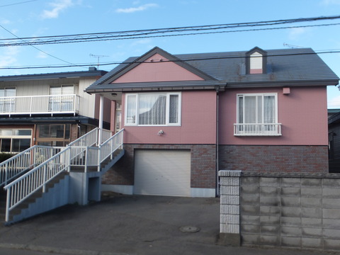 5 北海道　苫小牧市　住宅塗装　外壁塗装　屋根塗装　基礎　ホームタンク　苫小牧市塗装業者