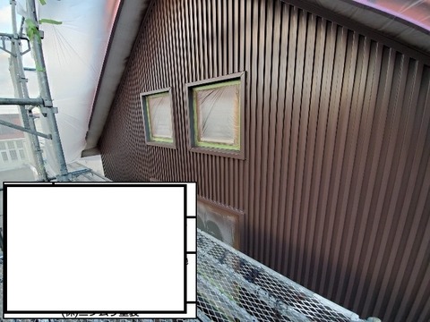 5 北海道苫小牧市住宅塗装工事　外壁塗装　屋根塗装　雨漏り　防水工事　ホームタンク　苫小牧塗装業者　苫小牧ペンキ屋さん