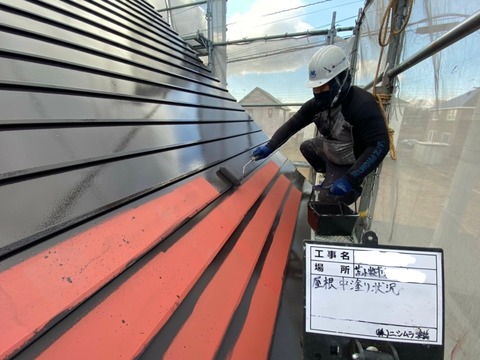 3 北海道　苫小牧市　住宅　屋根塗装　外壁塗装　コーキング交換