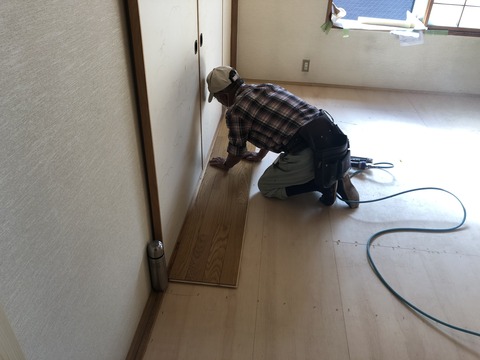 5 北海道苫小牧市住宅内装工事　和室改修工事