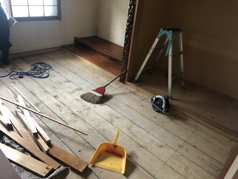 2 北海道苫小牧市住宅内装工事　和室改修工事
