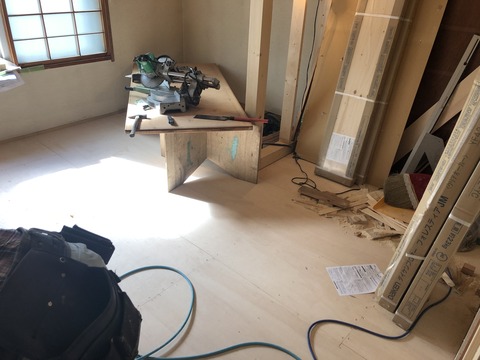 4 北海道苫小牧市住宅内装工事　和室改修工事