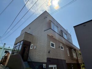 苫小牧市双葉町Ｋ様　無機系塗料で耐候性アップ
