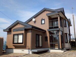 東日本ハウス住宅　白老町H様 屋根・外壁塗装工事（7年保証付）